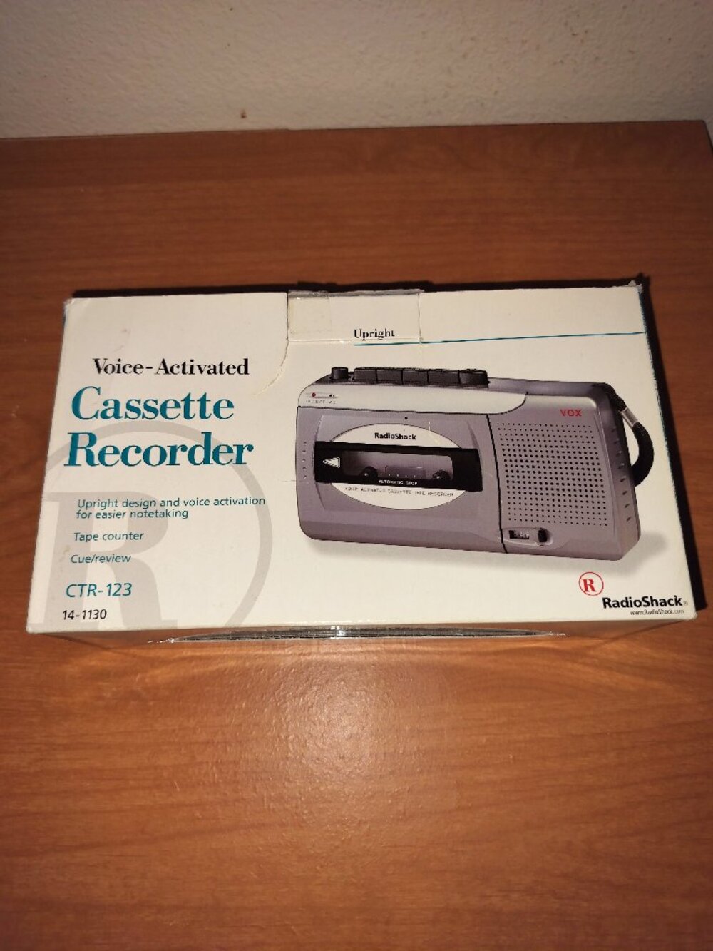 Radio Shack Cassette Recorder collectors item new.
